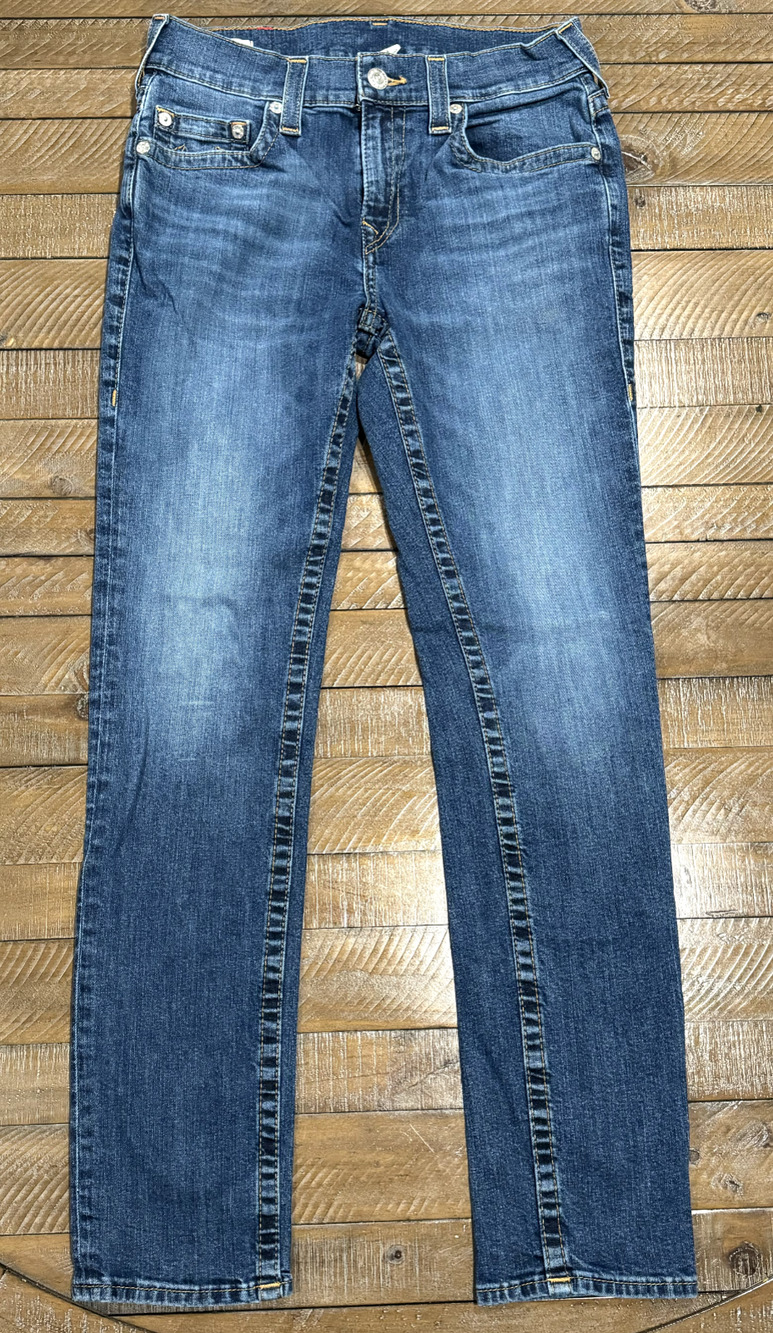 True Religion ROCCO NO FLAP SN Relaxed Skinny Jeans - Men's Size 31 x 31